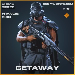 Getaway Francis skin in Warzone and Vanguard