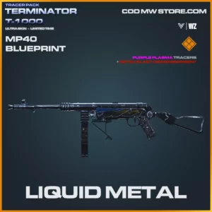 Liquid Metal MP-40 blueprint skin in Warzone and Vanguard