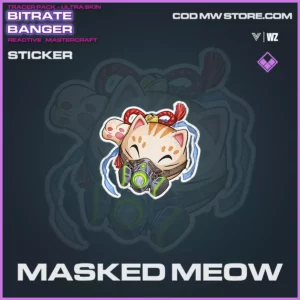 Masked Meow sticker in Warzone and Vanguard