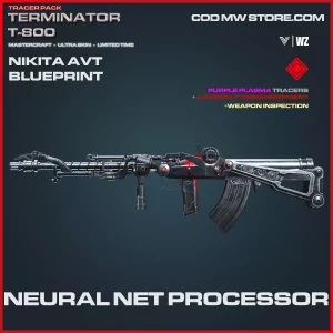 Neural Net Processor Nikita AVT mastercraft blueprint skin in Warzone and Vanguard