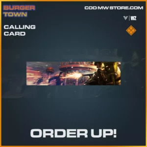 Order Up! calling card in Warzone and Vanguard