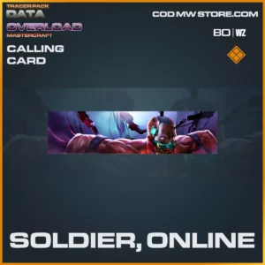 Soldier, online calling card in Warzone and Cold War