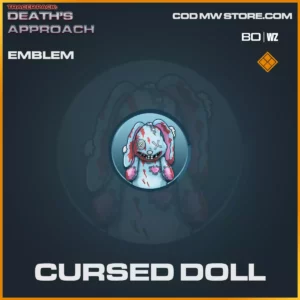 cursed doll emblem in Cold War and Warzone