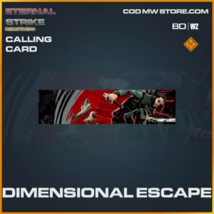Dimensional Escape calling card in Warzone and Cold War
