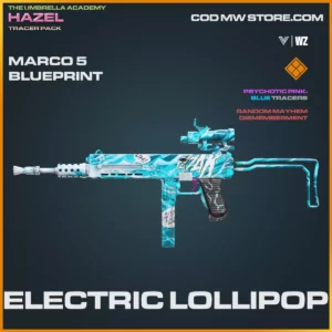Electric Lollipop Marco 5 Blueprint skin in Warzone and Vanguard