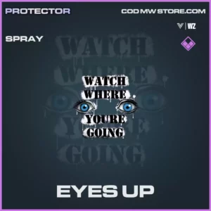 Eyes Up spray in Warzone and Vanguard