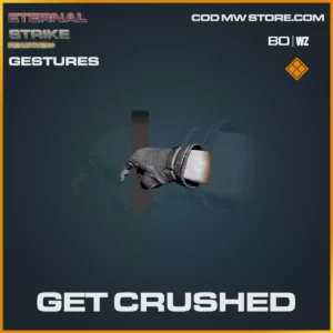 Get Crushed Gesture in Warzone and Cold War