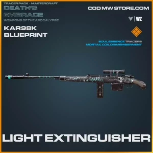 Light Extinguisher Kar98k blueprint skin in Warzone and Vanguard