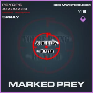 Marked Prey spray in Warzone and Vanguard