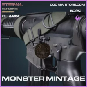 Monster Mintage charm in Warzone and Cold War