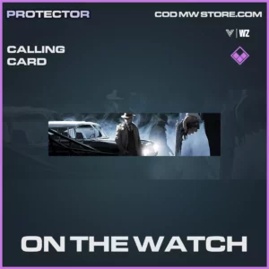 On The Watch calling card in Warzone and Vanguard
