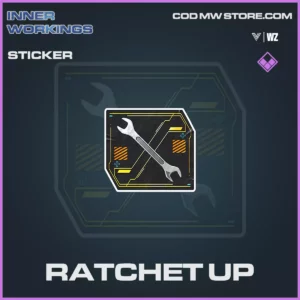 Ratchet Up sticker in Warzone and Vanguard