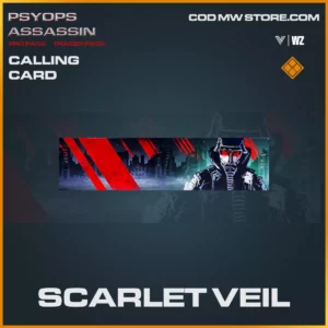 Scarlet Veil calling card in Warzone and Vanguard