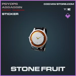 Stone Fruit sticker in Warzone and Vanguard