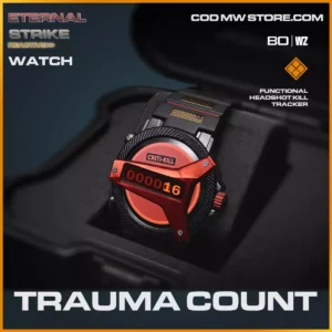 Trauma COunt watch in Warzone and Cold War