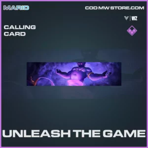 Unleash the game calling card in Warzone and Vanguard