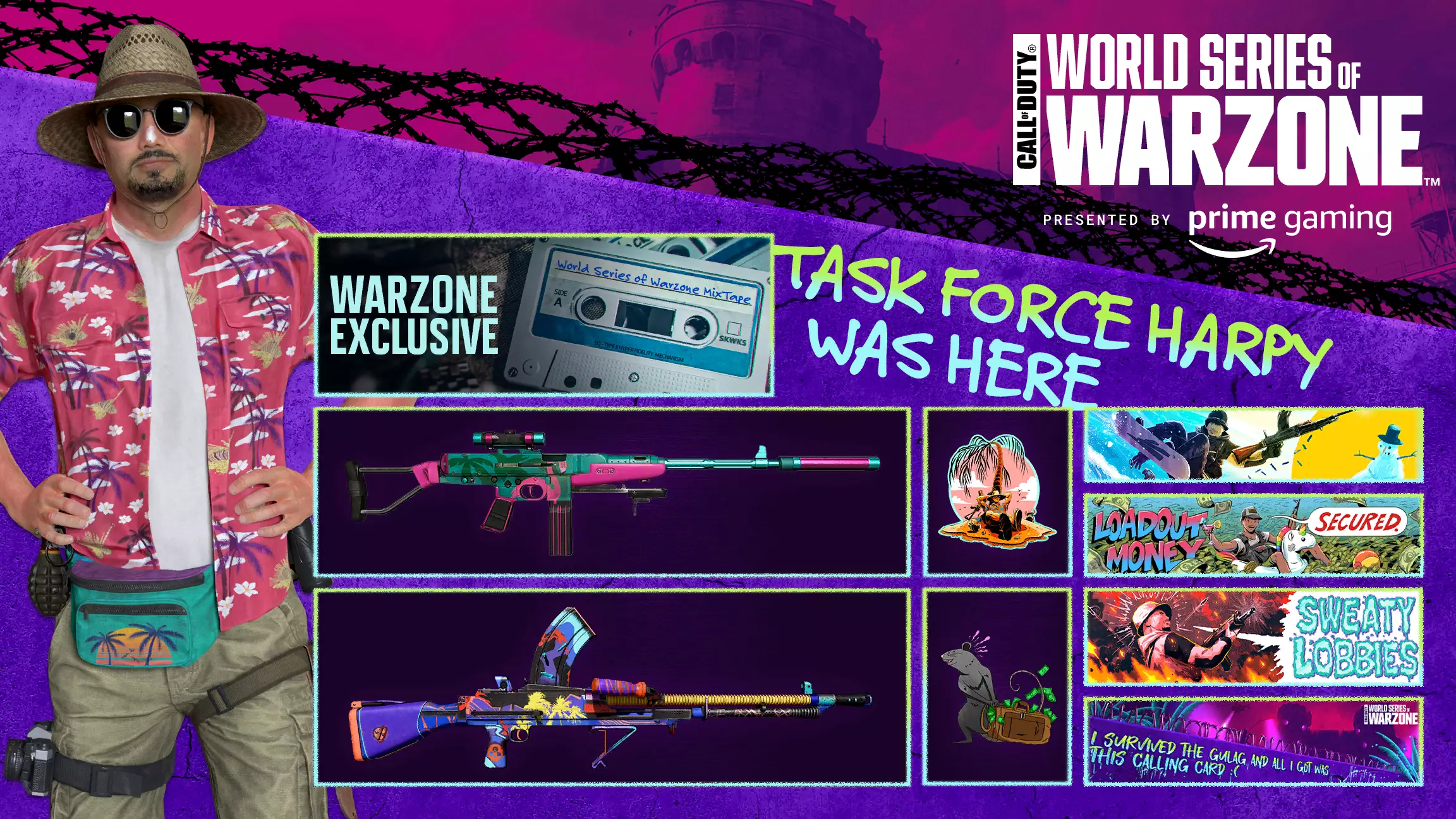 How To Get Free World Series Of Warzone Rat Pack Bundle From