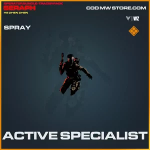 Active Specialist spray in Warzone and Vanguard