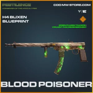 Blood Poisoner H4 Blixen blueprint skin in Warzone and Vanguard