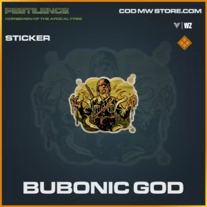 Bubonic God sticker in Warzone and Vanguard
