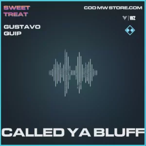Called Ya Bluff Gustavo Quip in Warzone and Vanguard