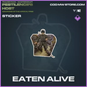 Eaten Alive sticker in Warzone and Vanguard