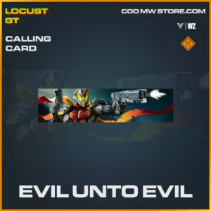 Evil Unto Evil calling card in Warzone and Vanguard