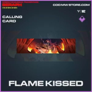 Flame Kissed calling card in Warzone and Vanguard