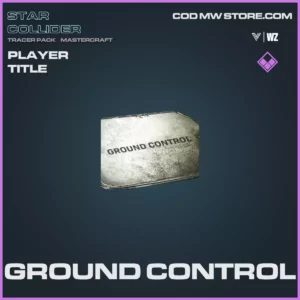 Ground Control Player title in Warzone and Vanguard