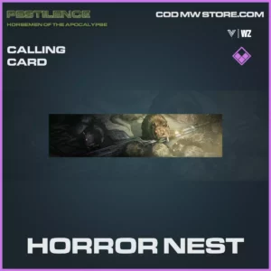 Horror Nest calling card in Warzone and Vanguard