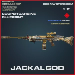 Jackal God Cooper Carbine blueprint skin in Warzone and Vanguard