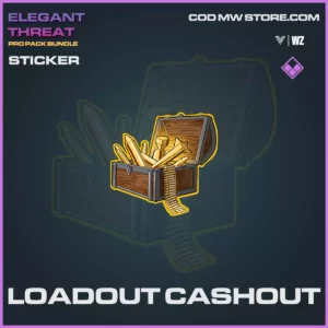 Ladout cashout sticker in Warzone and Vanguard