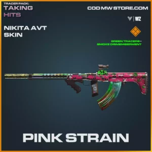 Pink Strain Nikita AVT blueprint skin in Warzone and Vanguard