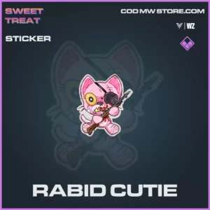 Rabid Cutie sticker in Warzone and Vanguard
