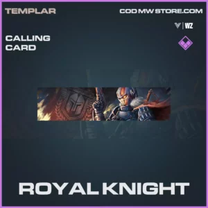 Royal Knight calling card in Warzone and Vanguard