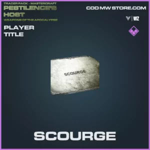 Scourge player title in Warzone and Vanguard