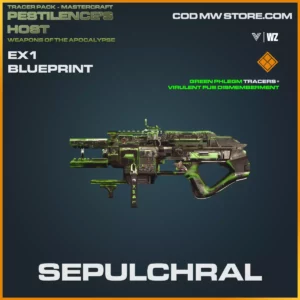Sepulchral EX1 blueprint skin in Warzone and Vanguard