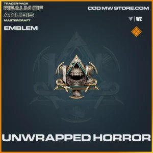 Unwrapped Horror emblem in Warzone and Vanguard