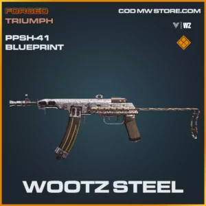 Wootz Steel PPSH-41 blueprint skin in Warzone and Vanguard