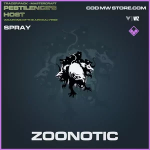 Zoonotic spray in Warzone and Vanguard