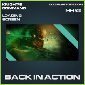 Back in action loading screen in Warzone 2 and MWII