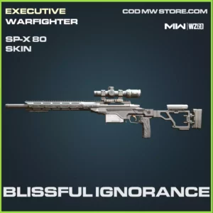Blissful Ignorance SP-X 80 Skin blueprint in Warzone 2.0 and MWII