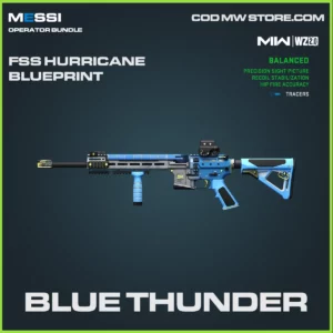 Blue Thunder FSS Hurricane Blueprint skin in Warzone 2.0 and MW2