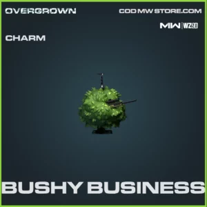 Bushy Business charm in in Warzone 2 and MW2
