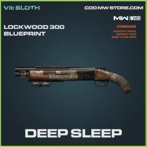 Deep sleep lockwood 300 blueprint skin in Warzone 2 and MWII