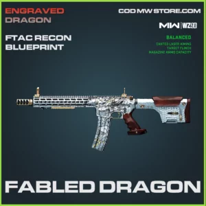 Fabled Dragon FTac recon blueprint skin in Warzone 2 and MWII