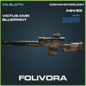 Folivora Victus XMR blueprint skin in Warzone 2 and MWII