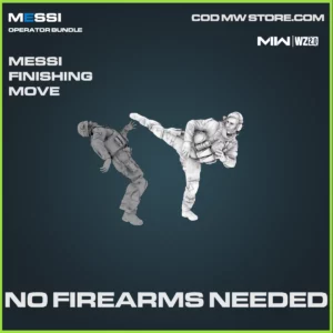 No Firearms needed messi finishing move in Warzone 2.0 and MW2