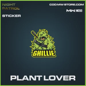 Plant Lover sticker in Warzone 2.0 and MW2