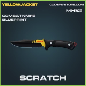 Scratch Combat Knife blueprint skin in Warzone 2.0 and MW2